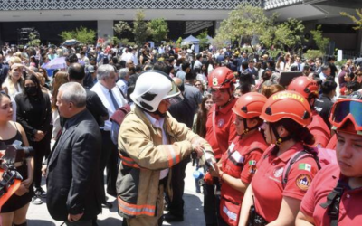 DIPUTADOS PARTICIPAN EN EL PRIMER SIMULACRO NACIONAL; MOVILIZÓ A CINCO MIL PERSONAS EN MENOS DE 5 MINUTOS